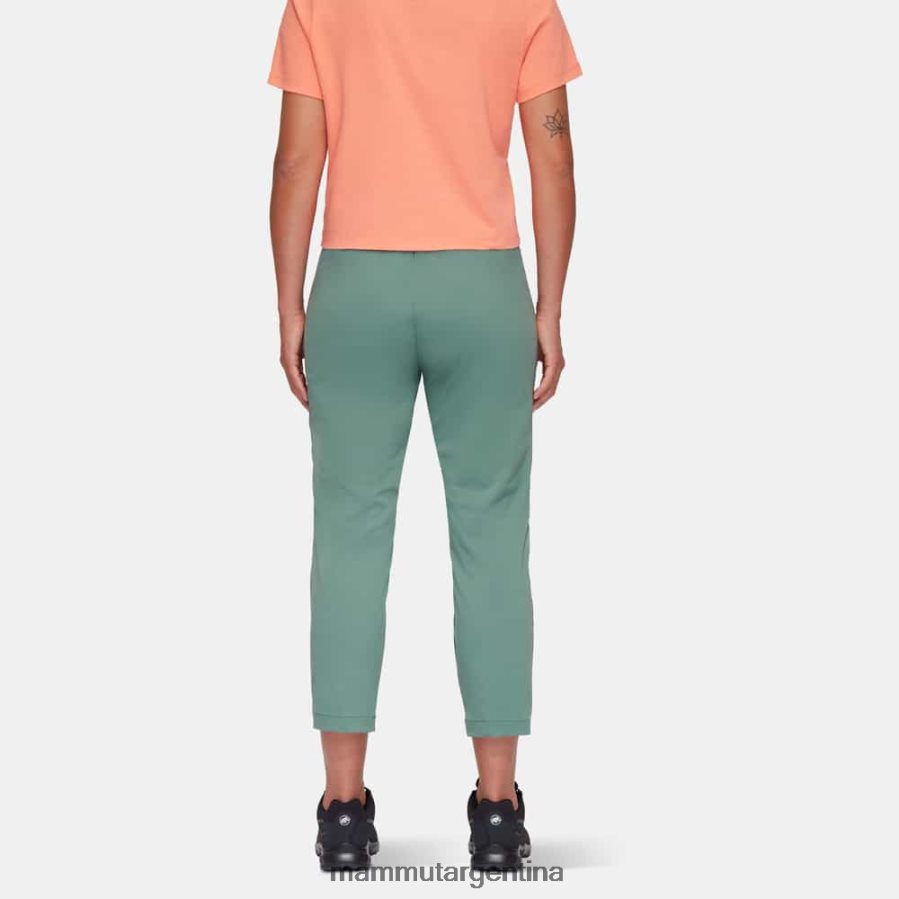 pantalones ligeros massone mujer 2B8PD2785 Mammut jade oscuro ropa