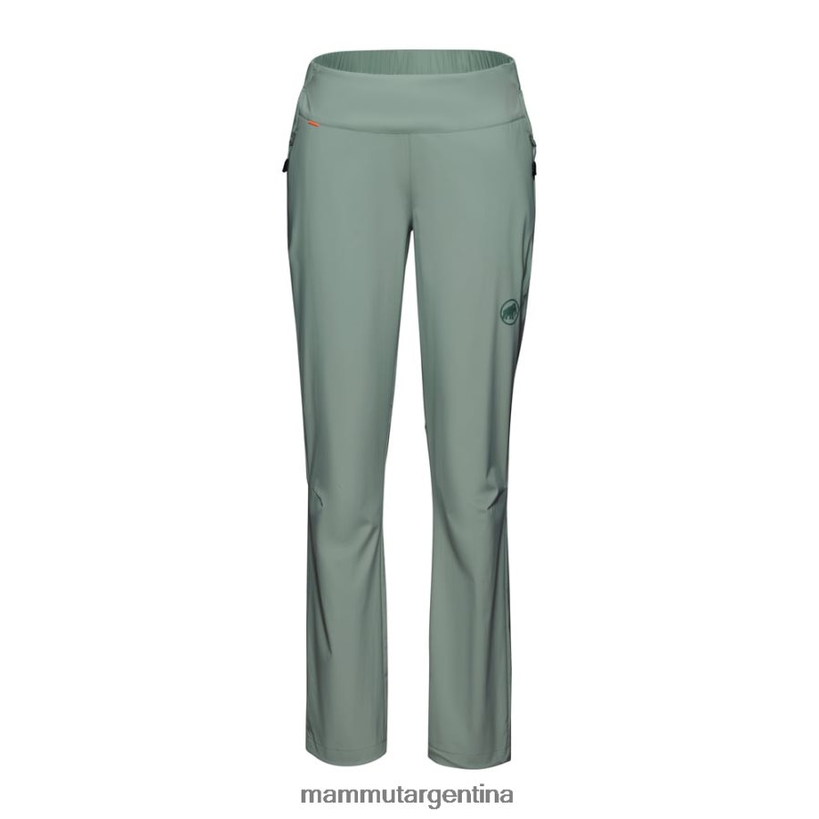 pantalones ligeros runbold mujer 2B8PD2844 Mammut jade ropa