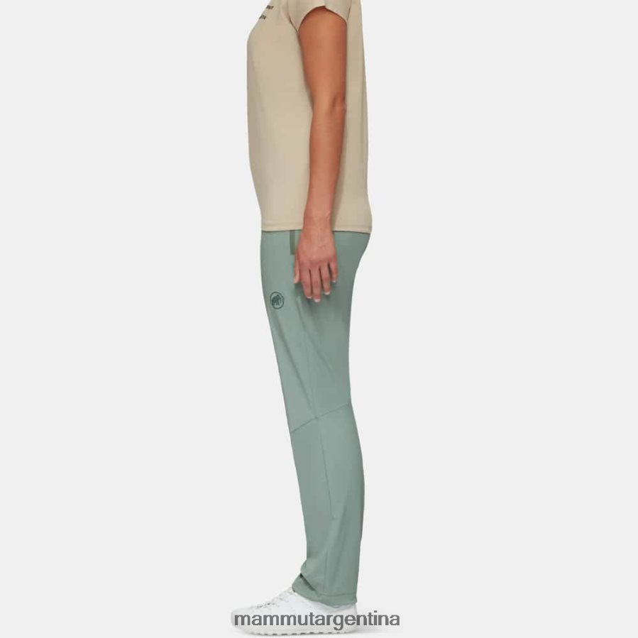 pantalones ligeros runbold mujer 2B8PD2844 Mammut jade ropa