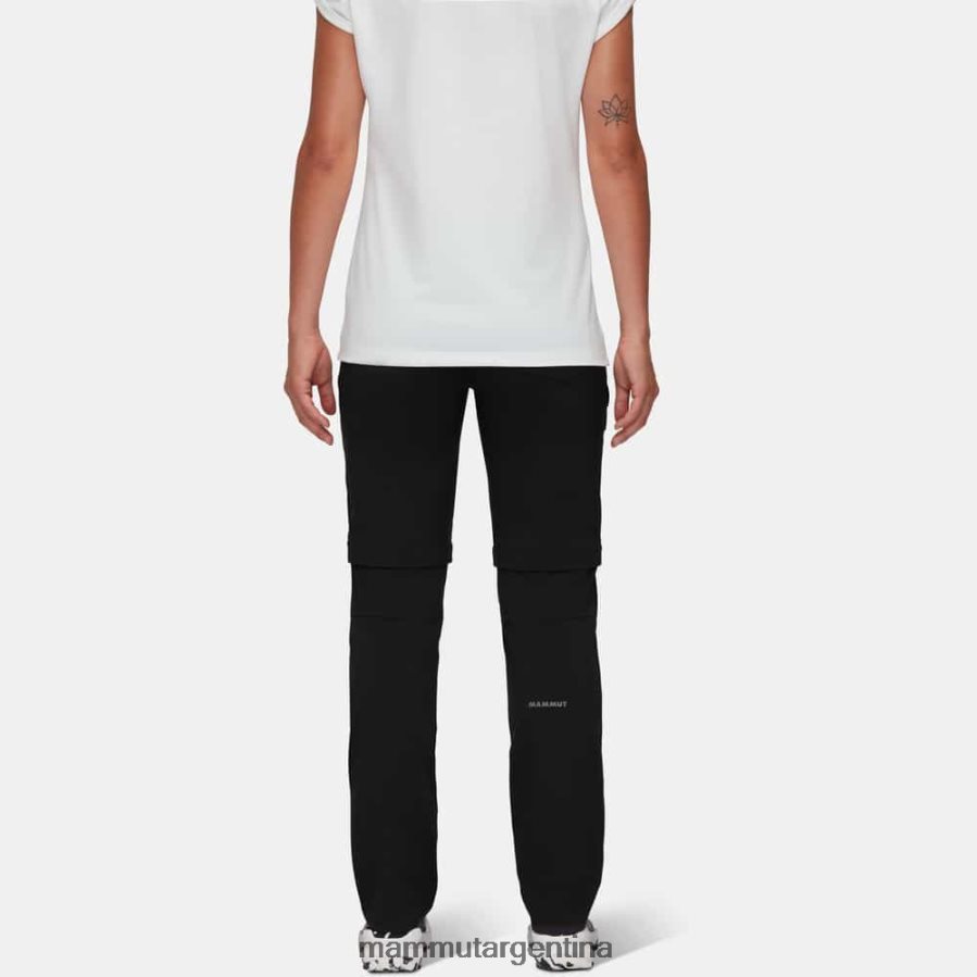 pantalones runbold con cremallera mujer 2B8PD21117 Mammut negro ropa