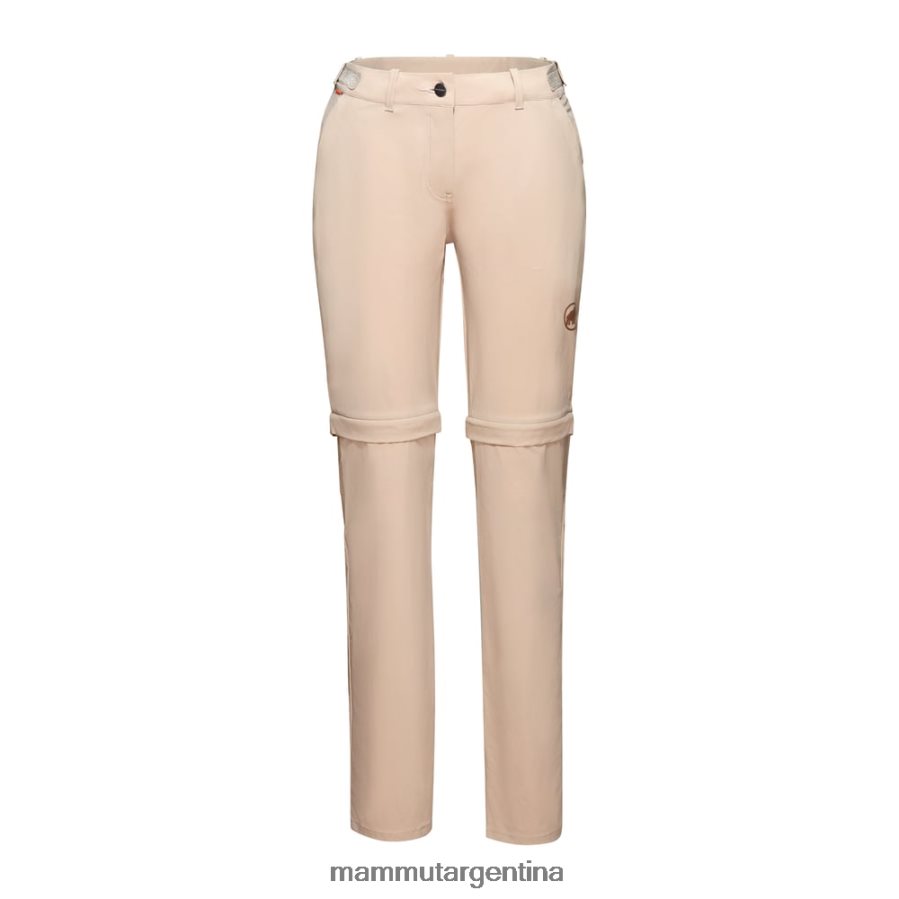 pantalones runbold con cremallera mujer 2B8PD21118 Mammut sabana ropa