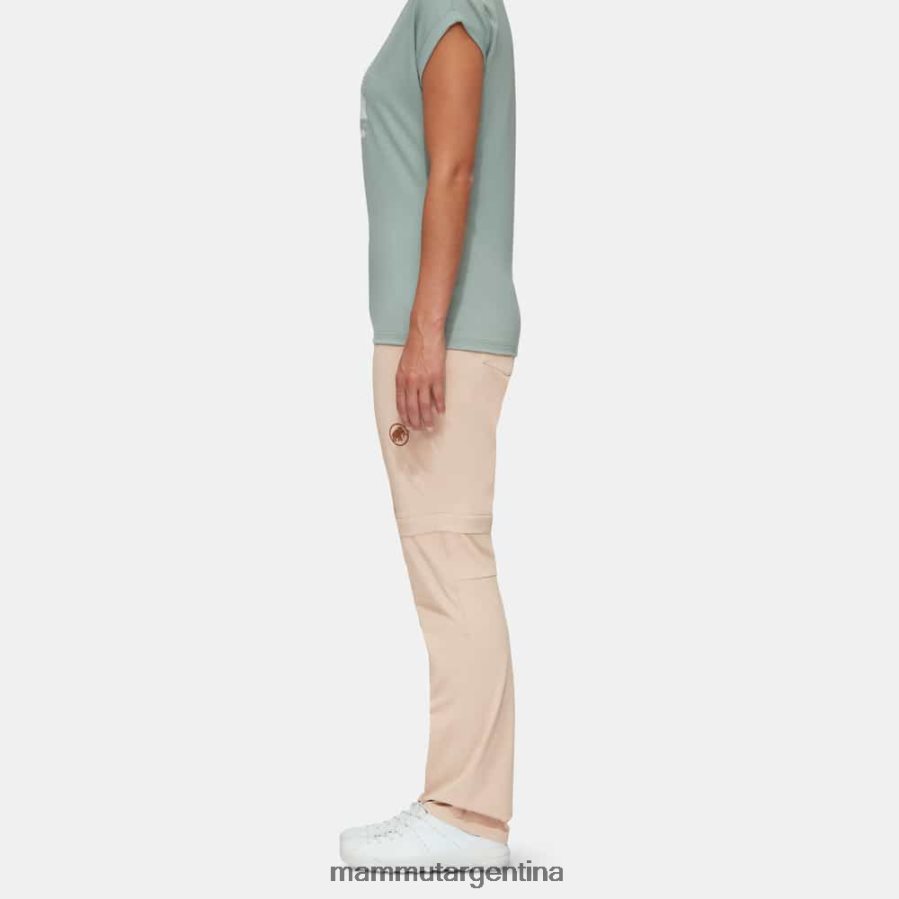 pantalones runbold con cremallera mujer 2B8PD21118 Mammut sabana ropa