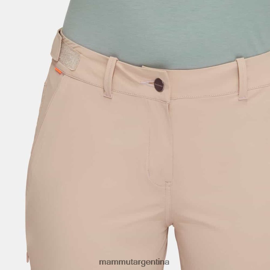 pantalones runbold con cremallera mujer 2B8PD21118 Mammut sabana ropa