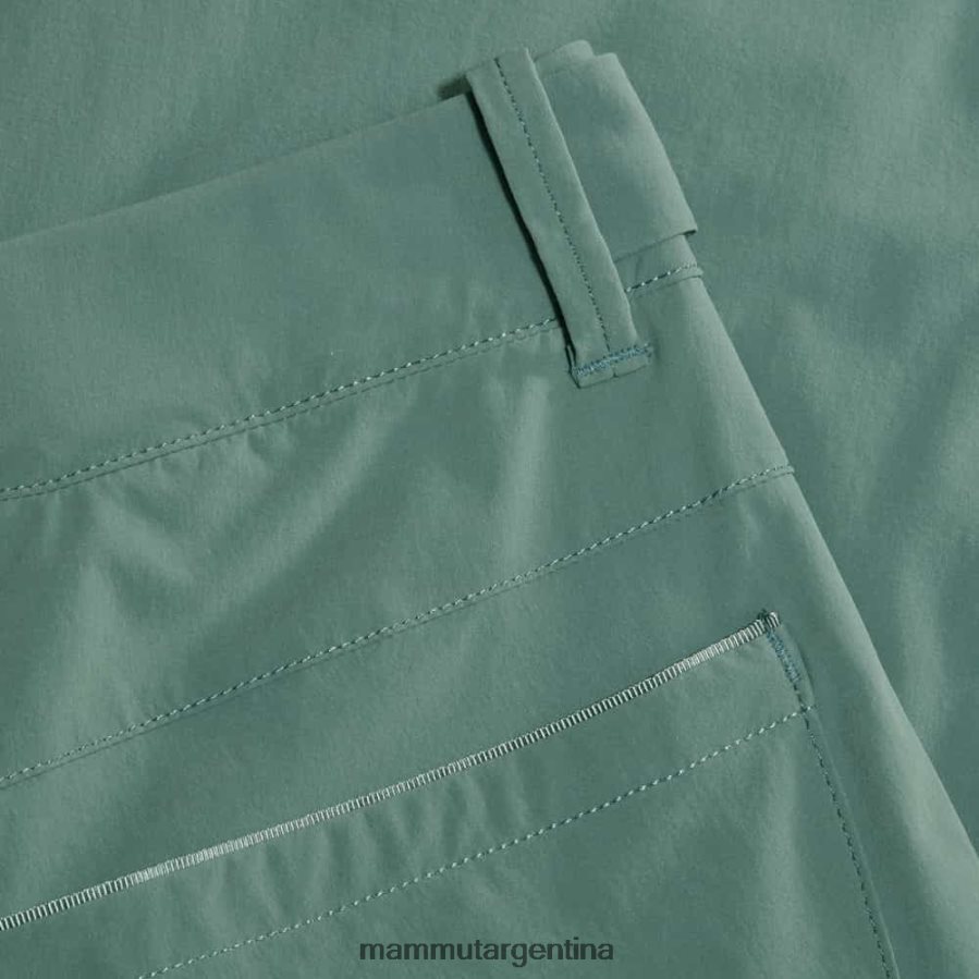 pantalones runbold con cremallera mujer 2B8PD21119 Mammut jade oscuro ropa