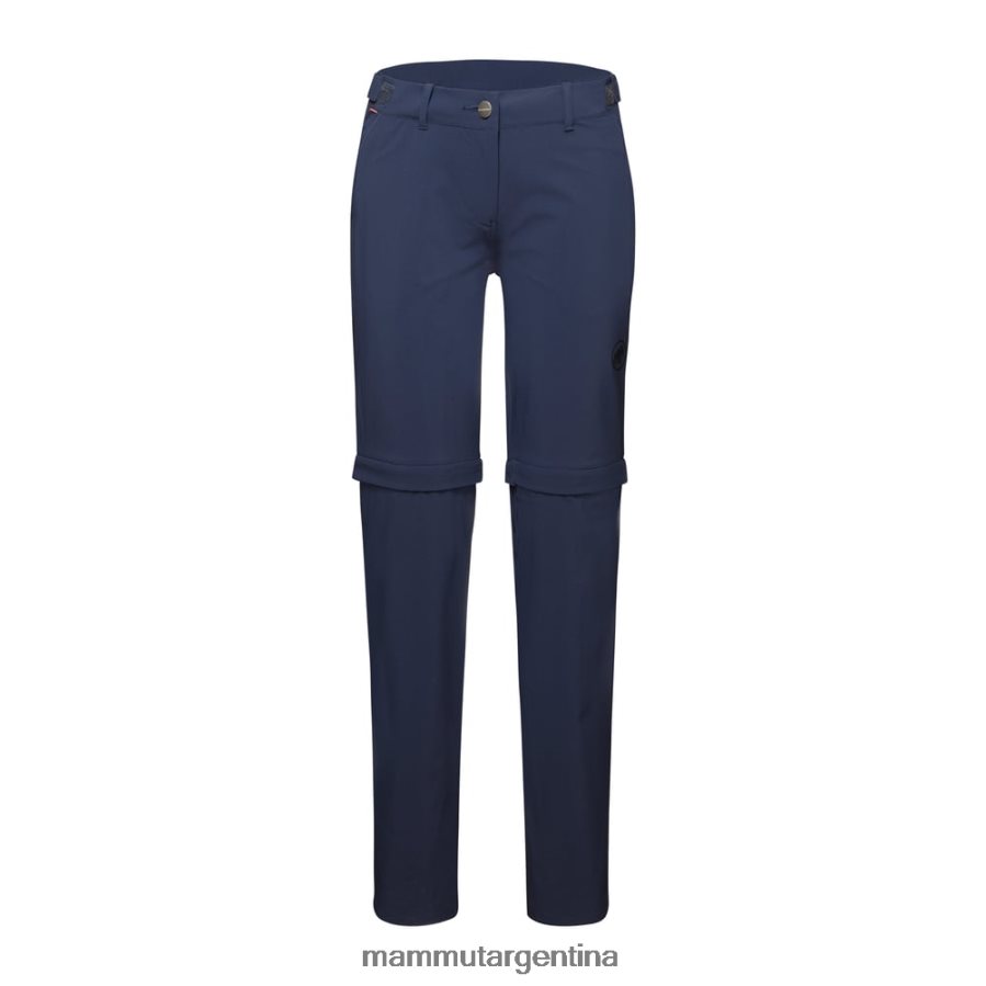 pantalones runbold con cremallera mujer 2B8PD2264 Mammut marina ropa