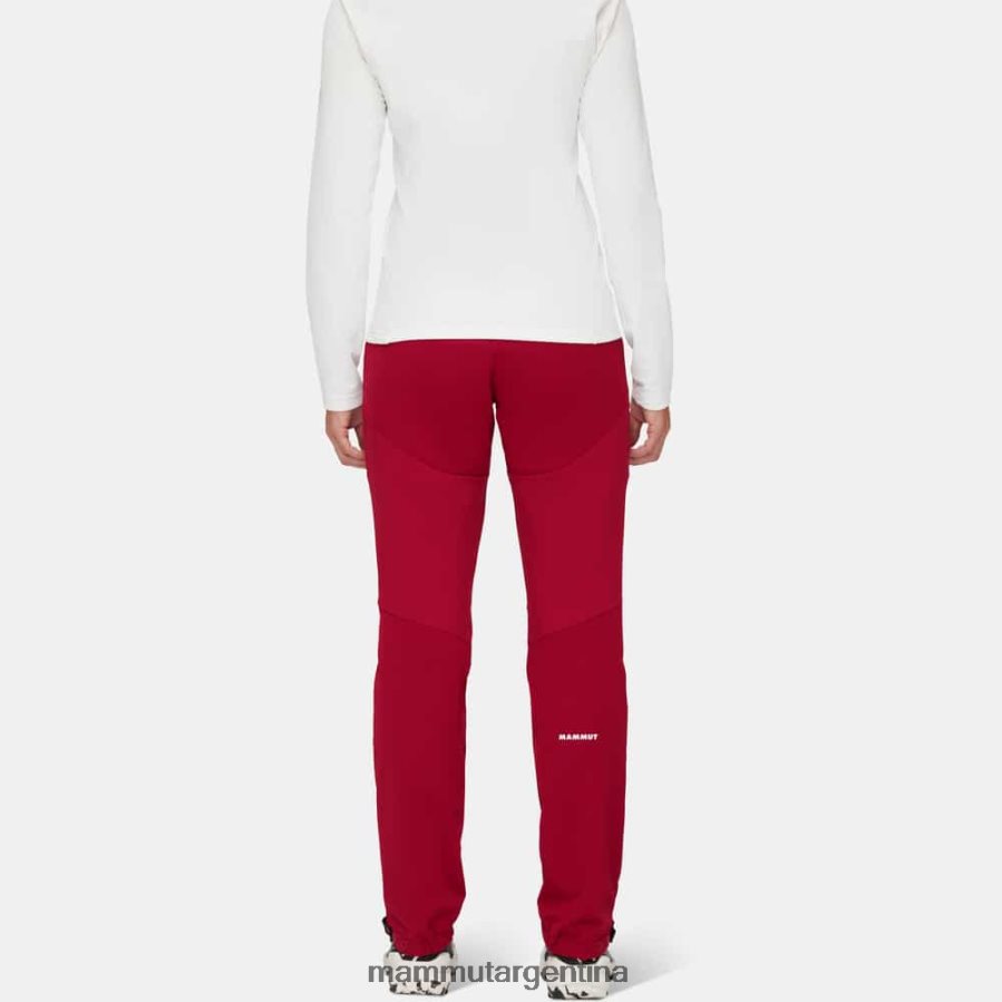 pantalones tan courmayeur mujer 2B8PD21062 Mammut sangre roja ropa