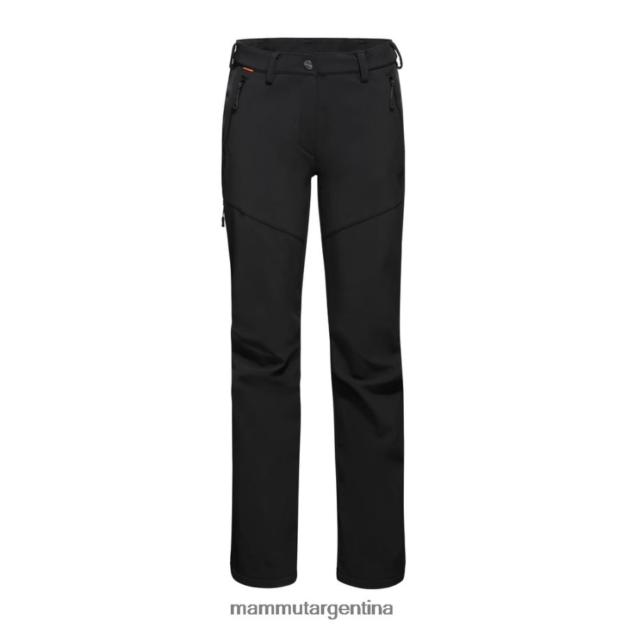 senderismo de invierno así que pantalones mujer 2B8PD2240 Mammut negro ropa
