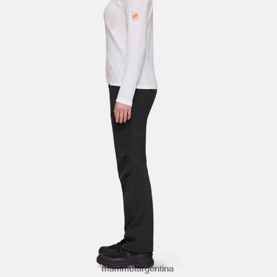 senderismo de invierno así que pantalones mujer 2B8PD2240 Mammut negro ropa