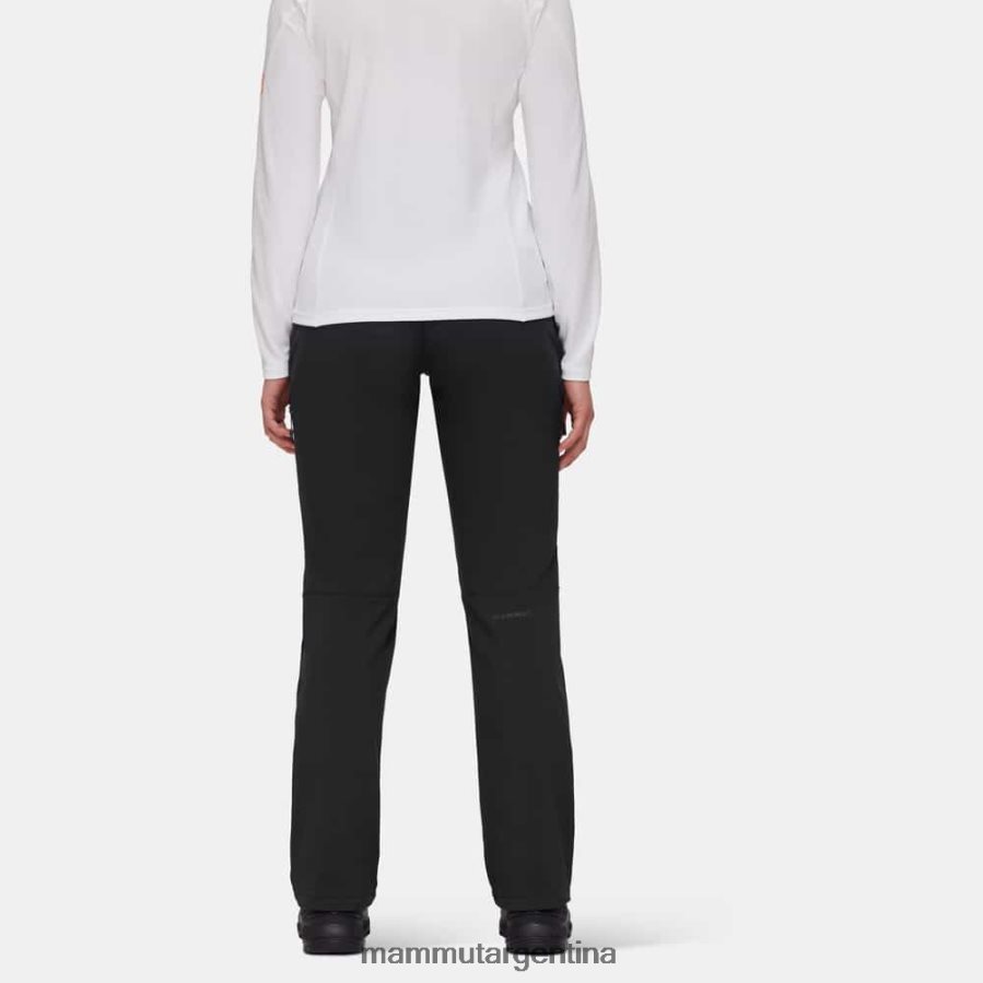 senderismo de invierno así que pantalones mujer 2B8PD2240 Mammut negro ropa