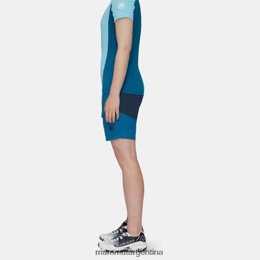 shorts híbridos zinal mujer 2B8PD2835 Mammut profundo hielo marino ropa