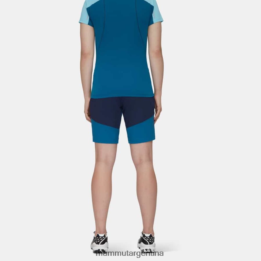 shorts híbridos zinal mujer 2B8PD2835 Mammut profundo hielo marino ropa