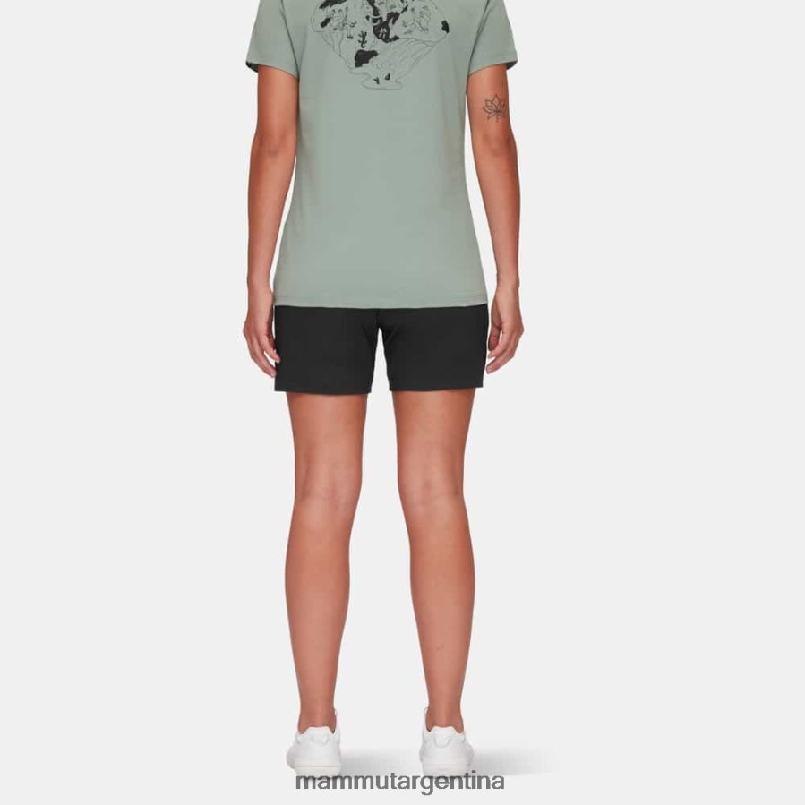 shorts ligeros massone mujer 2B8PD2102 Mammut negro ropa