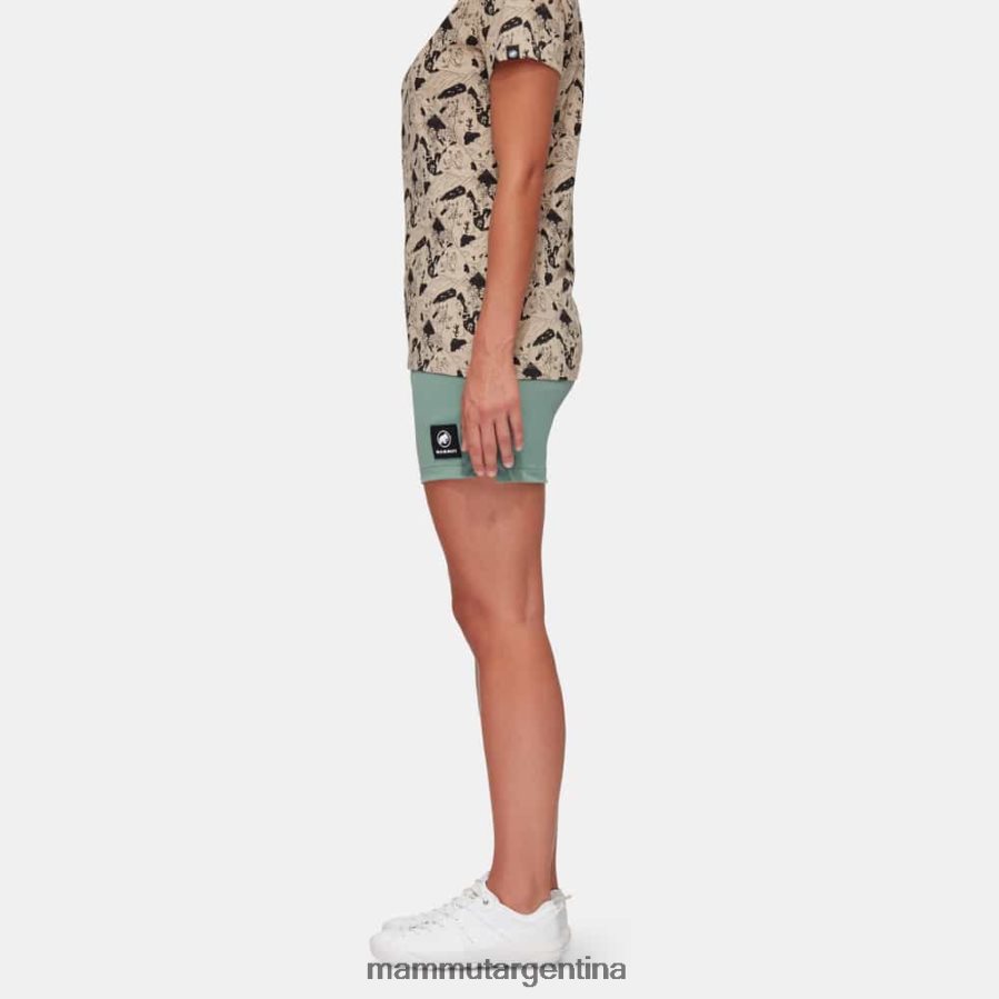 shorts ligeros massone mujer 2B8PD2791 Mammut jade oscuro ropa