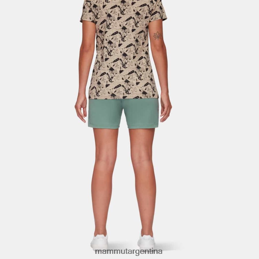 shorts ligeros massone mujer 2B8PD2791 Mammut jade oscuro ropa