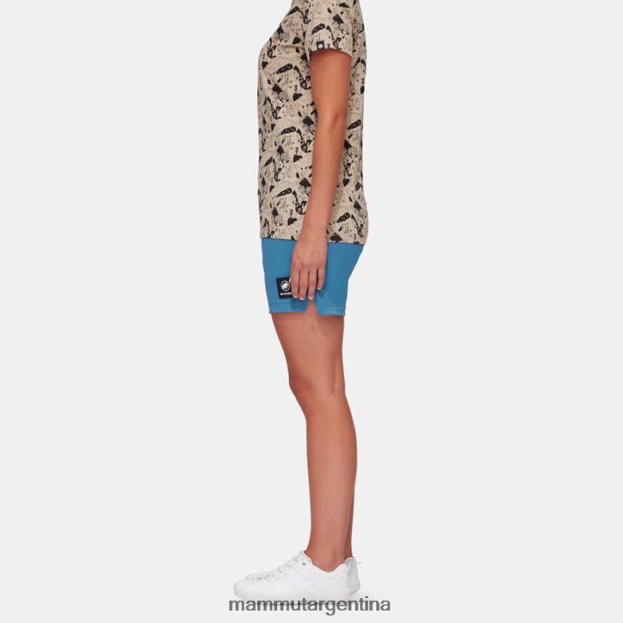 shorts ligeros massone mujer 2B8PD2792 Mammut hielo profundo ropa