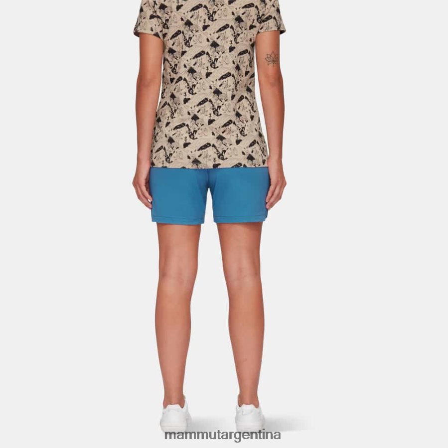 shorts ligeros massone mujer 2B8PD2792 Mammut hielo profundo ropa