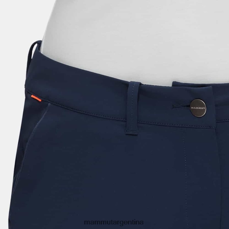 shorts runbold con puños enrollados mujer 2B8PD2951 Mammut marina ropa