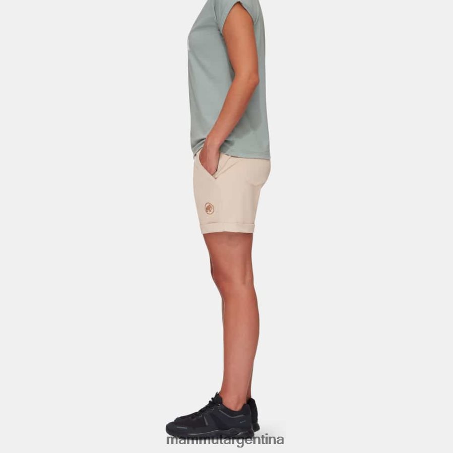 shorts runbold con puños enrollados mujer 2B8PD2952 Mammut sabana ropa