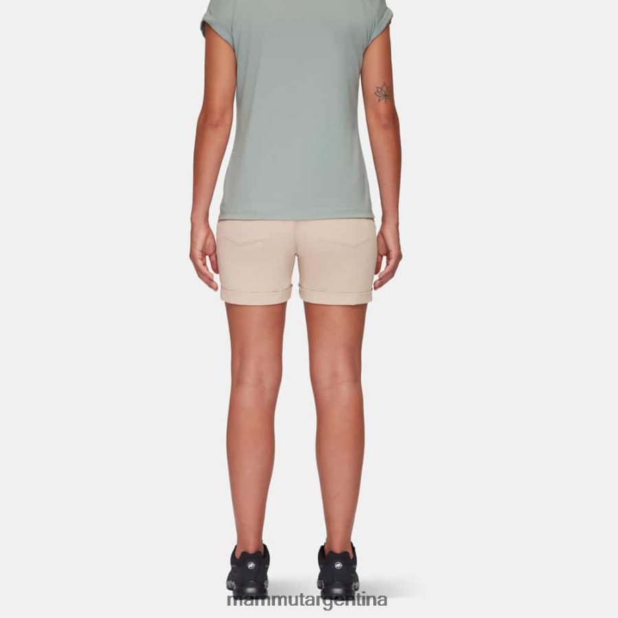 shorts runbold con puños enrollados mujer 2B8PD2952 Mammut sabana ropa