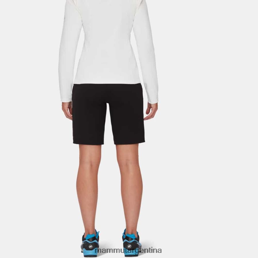 taiss así que pantalones cortos mujer 2B8PD2164 Mammut negro ropa