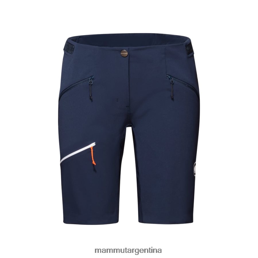 taiss así que pantalones cortos mujer 2B8PD2924 Mammut marina ropa