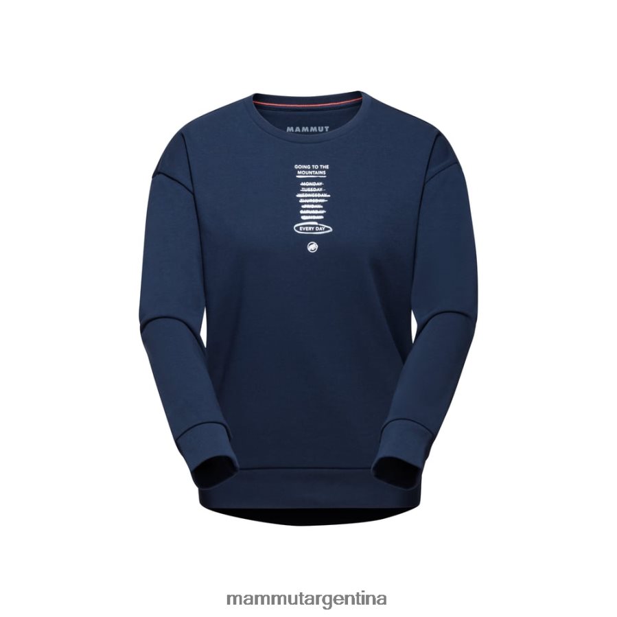 cuello redondo core ml todos los días mujer 2B8PD21083 Mammut marina ropa