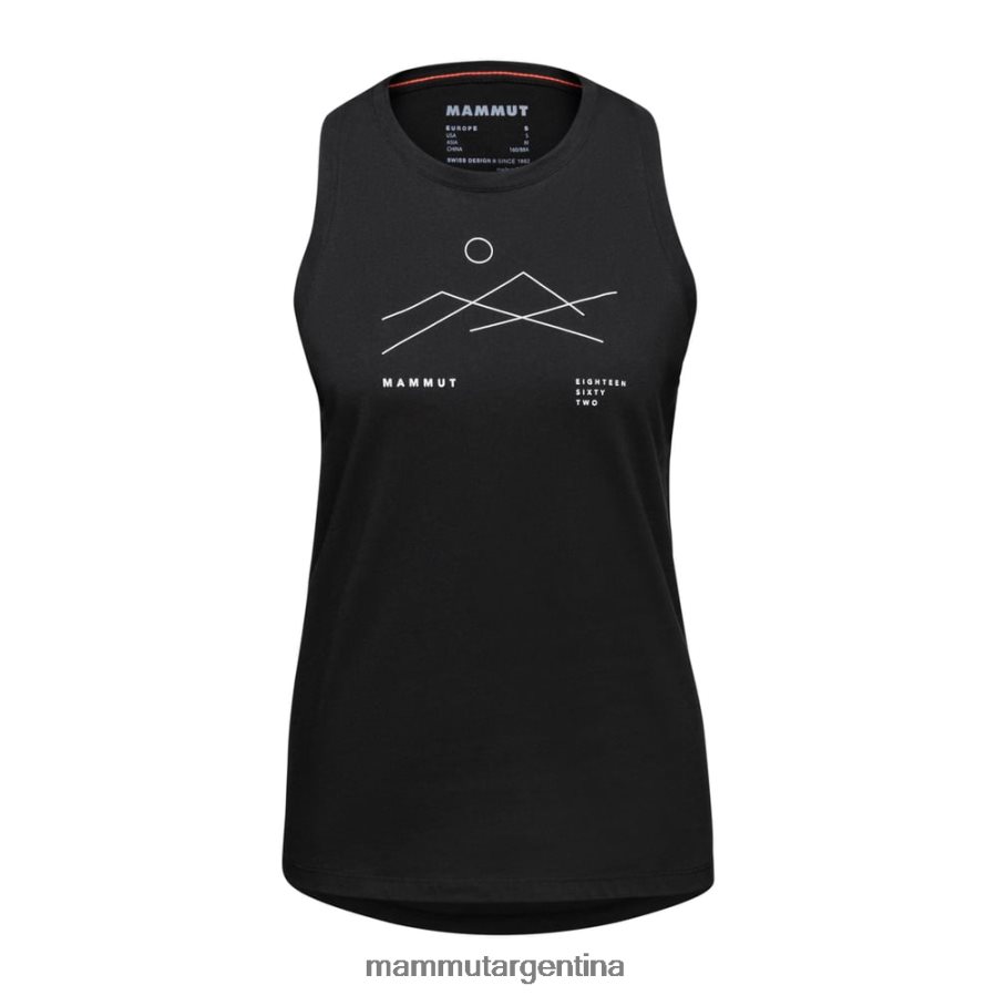 líneas superiores centrales mujer 2B8PD2115 Mammut negro ropa