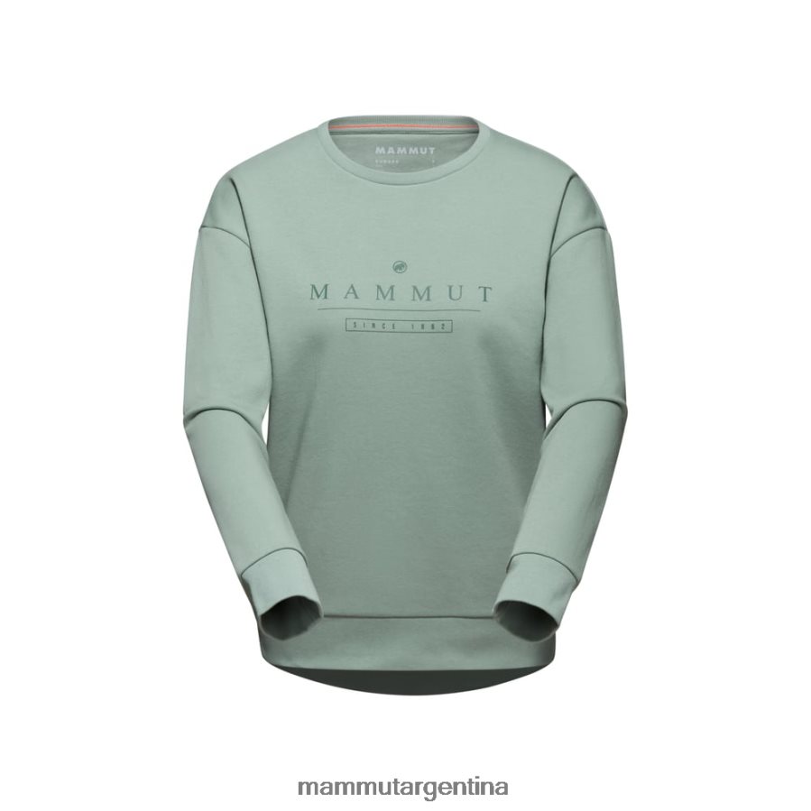 logotipo de cuello redondo core ml mujer 2B8PD2213 Mammut jade ropa