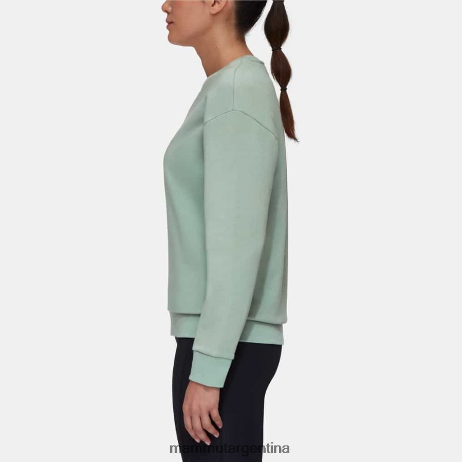 logotipo de cuello redondo core ml mujer 2B8PD2213 Mammut jade ropa
