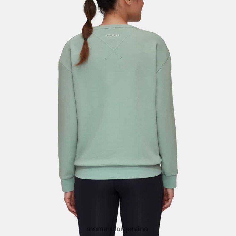 logotipo de cuello redondo core ml mujer 2B8PD2213 Mammut jade ropa