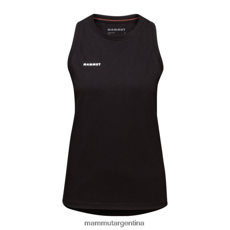 logotipo de la parte superior del núcleo mujer 2B8PD2957 Mammut negro ropa