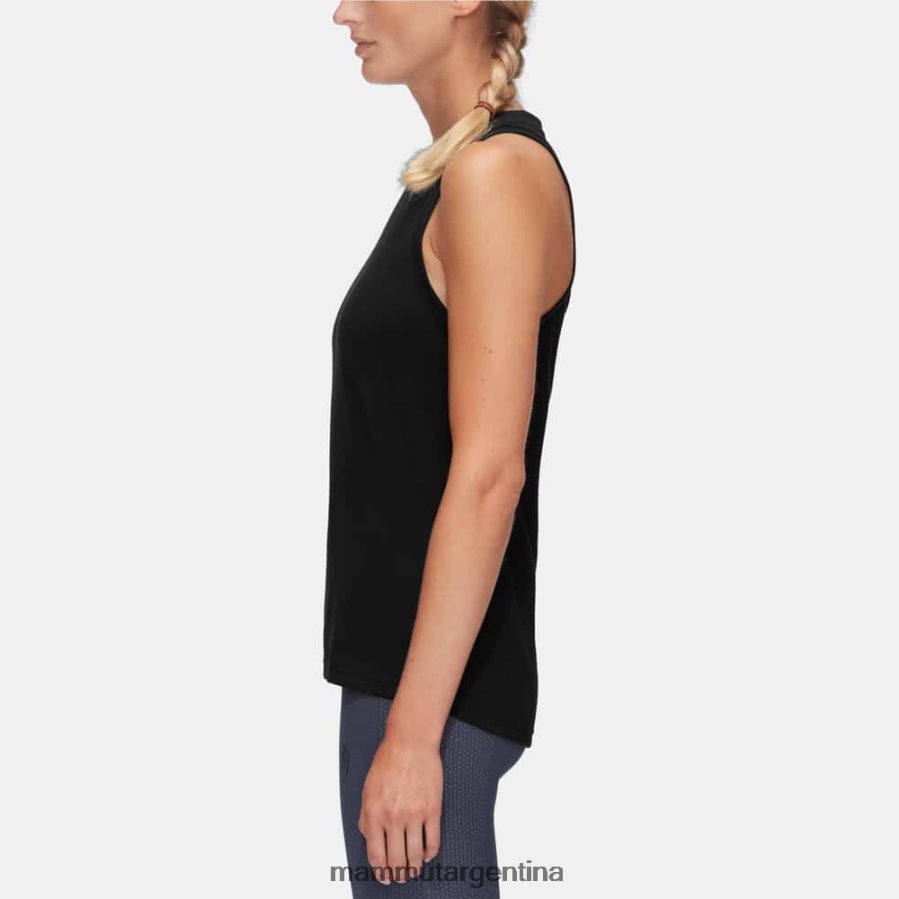 logotipo de la parte superior del núcleo mujer 2B8PD2957 Mammut negro ropa