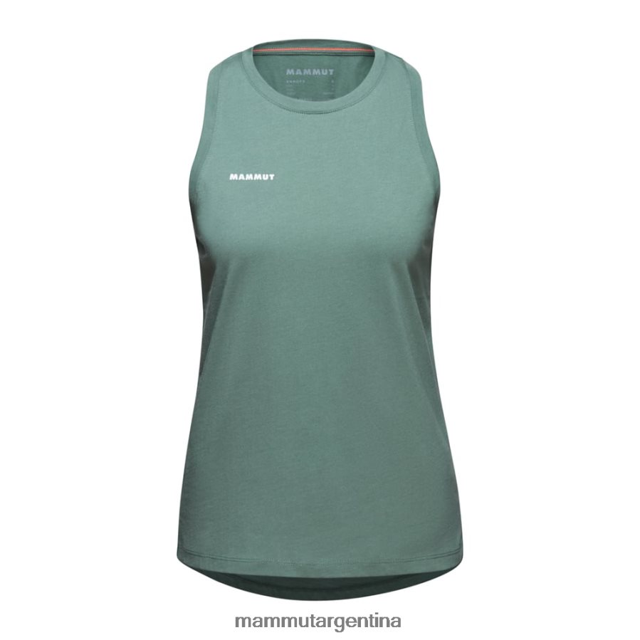 logotipo de la parte superior del núcleo mujer 2B8PD2958 Mammut jade oscuro ropa