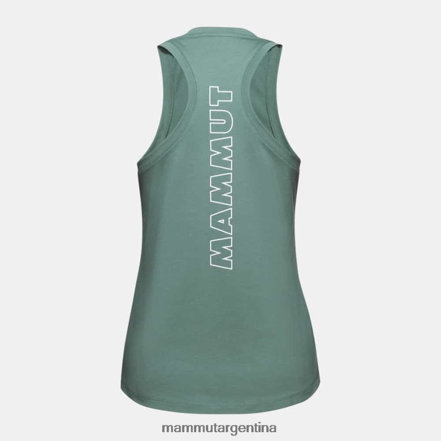 logotipo de la parte superior del núcleo mujer 2B8PD2958 Mammut jade oscuro ropa