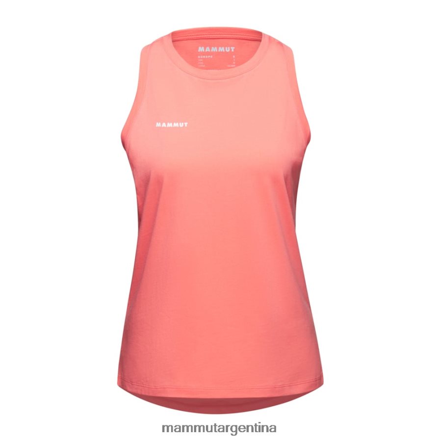 logotipo de la parte superior del núcleo mujer 2B8PD2959 Mammut salmón ropa