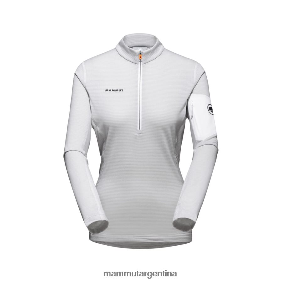 tirador de media cremallera aenergy light ml mujer 2B8PD2167 Mammut carretera blanca ropa