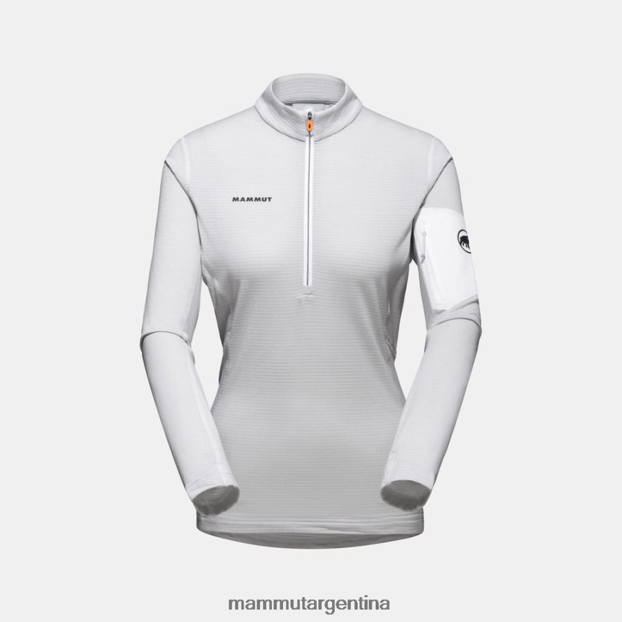 tirador de media cremallera aenergy light ml mujer 2B8PD2167 Mammut carretera blanca ropa