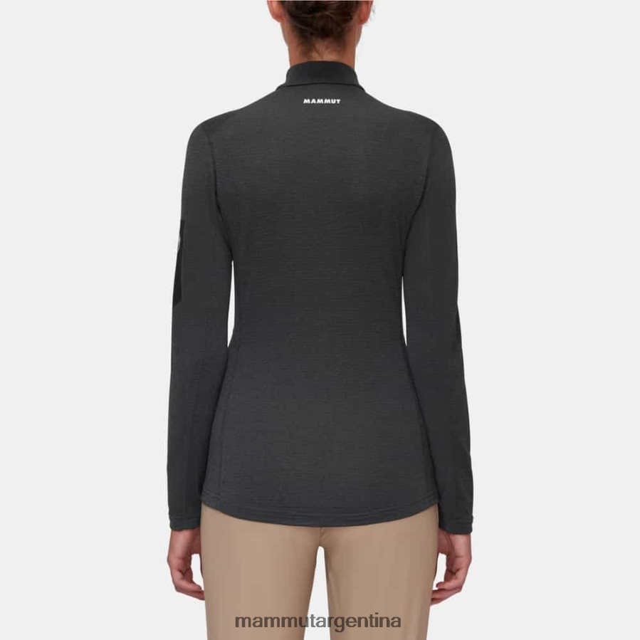 tirador de media cremallera aenergy light ml mujer 2B8PD2933 Mammut fantasma negro ropa