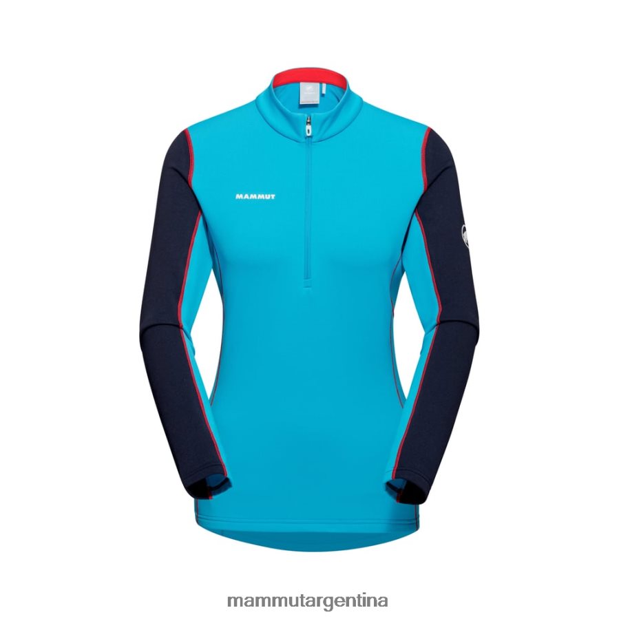 tirador de media cremallera aenergy ml mujer 2B8PD21053 Mammut cielo de la noche ropa