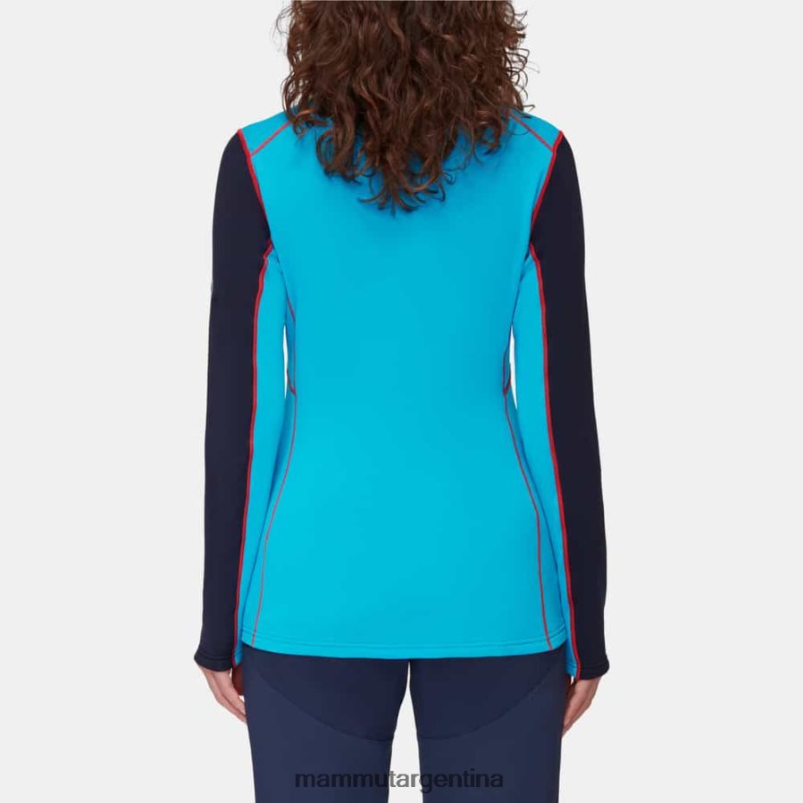 tirador de media cremallera aenergy ml mujer 2B8PD21053 Mammut cielo de la noche ropa