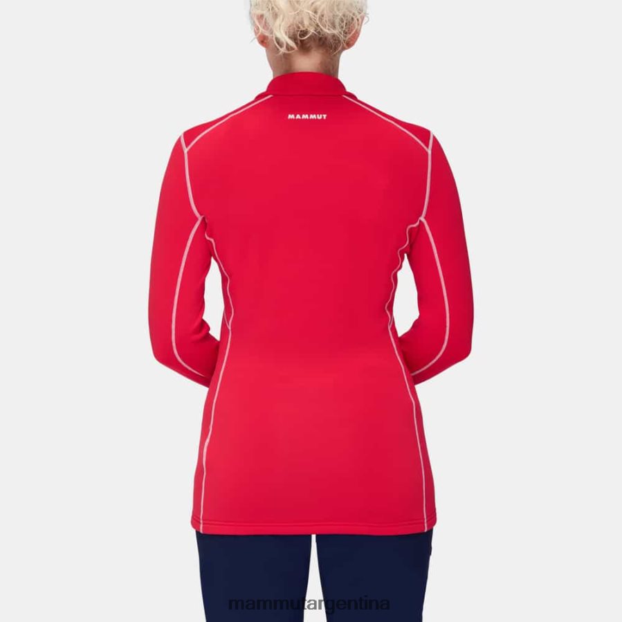 tirador de media cremallera aenergy ml mujer 2B8PD21054 Mammut azalea ropa