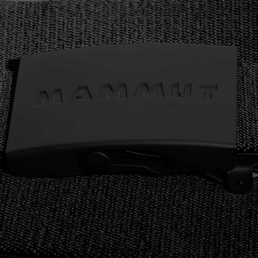 cinturón con logo unisexo 2B8PD2287 Mammut negro accesorios