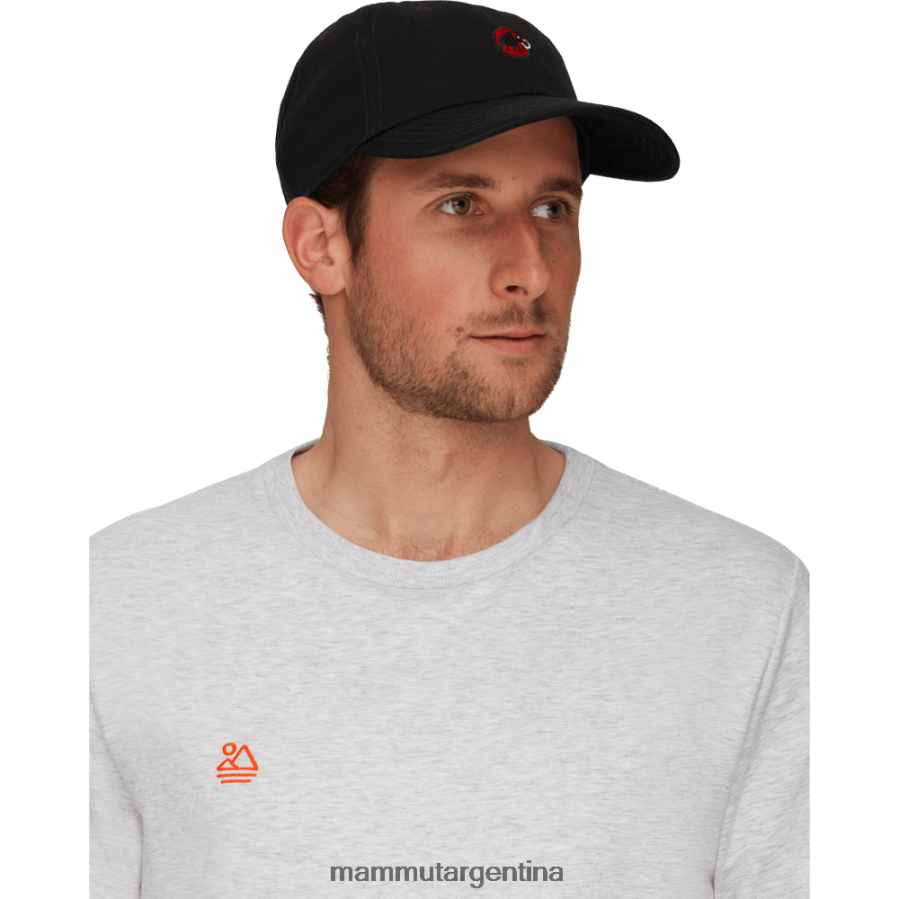 gorra de beisbol unisexo 2B8PD21170 Mammut prt1 negro accesorios