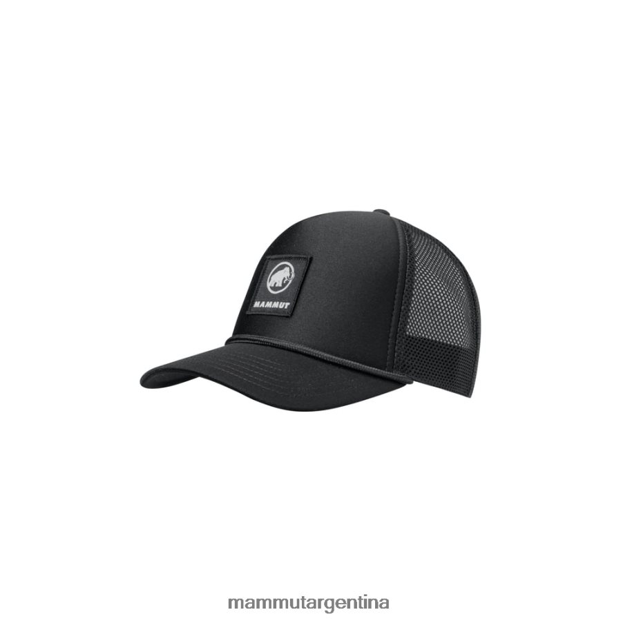 logotipo de gorra de risco unisexo 2B8PD21159 Mammut negro accesorios