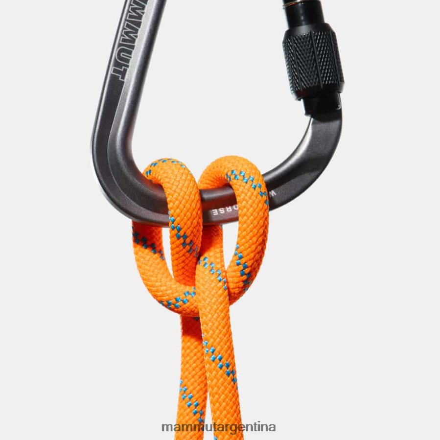 8.7 cuerda seca remitente alpino unisexo 2B8PD2562 Mammut vibrante naranja-océano equipo