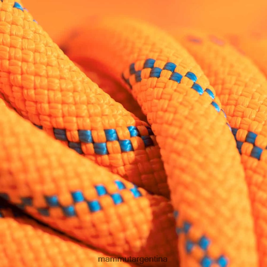 8.7 cuerda seca remitente alpino unisexo 2B8PD2562 Mammut vibrante naranja-océano equipo