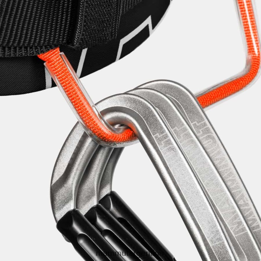 Arnés de 4 toboganes unisexo 2B8PD21368 Mammut negro equipo