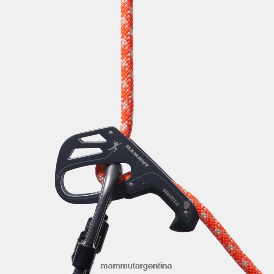 Cuerda clásica 9.5 crag unisexo 2B8PD2393 Mammut naranja-blanco vibrante equipo