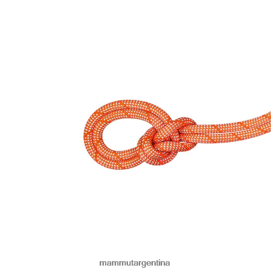 Cuerda clásica 9.8 crag unisexo 2B8PD2506 Mammut naranja-blanco equipo