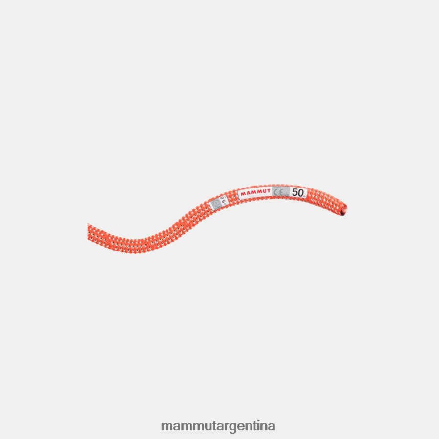 Cuerda clásica 9.8 crag unisexo 2B8PD2506 Mammut naranja-blanco equipo